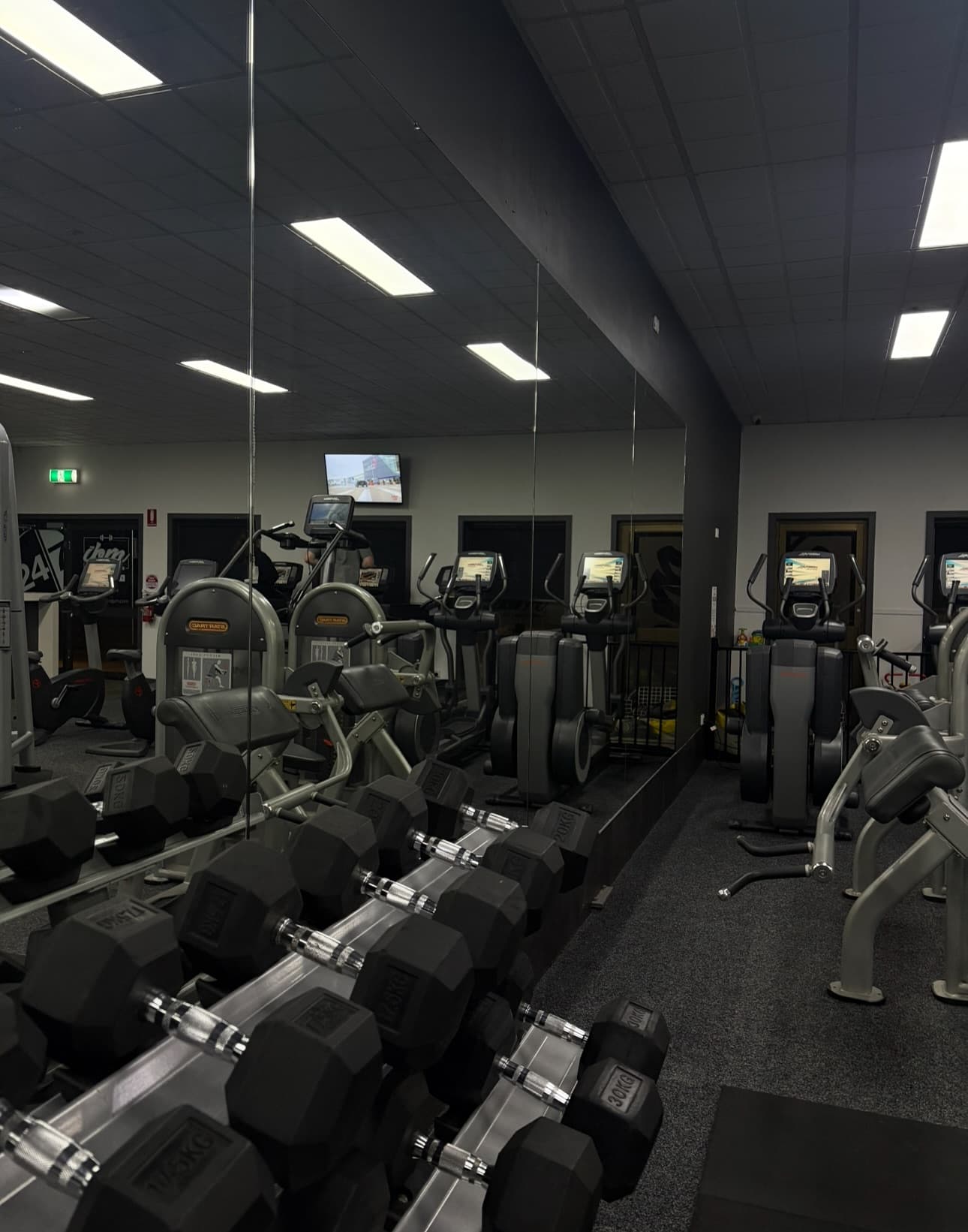 Gym floor at Impact Barooga